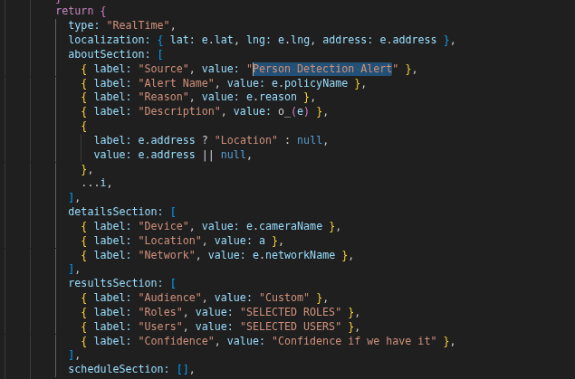 People Detection Alert